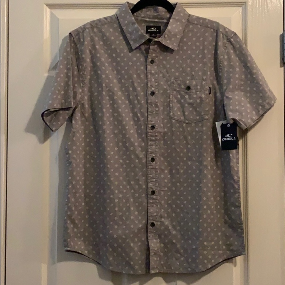 O’Neill Men’s shortsleeved collared shirt. Sz. M